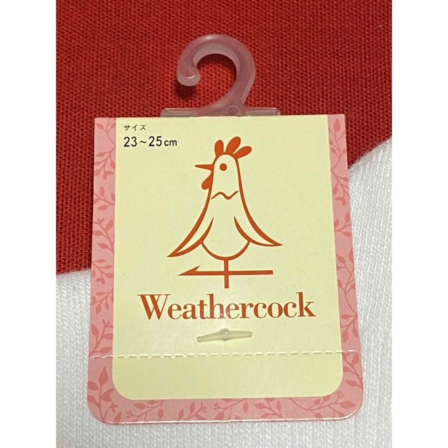 NAIGAI(ナイガイ)のWEATHERCOCK ハイソックス23-25cm  32cm丈 ウェザーコック レディースのレッグウェア(ソックス)の商品写真