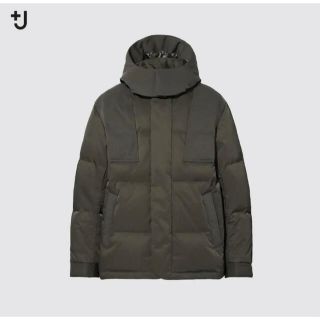 ユニクロ(UNIQLO)の新品未使用 ユニクロ ジルサンダー ＋J ダウンジャケット XS オリーブ(ダウンジャケット)