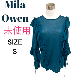 ミラオーウェン(Mila Owen)の【未使用】レディース　トップス　ニット　長袖　プルオーバー　Mila Owen(ニット/セーター)