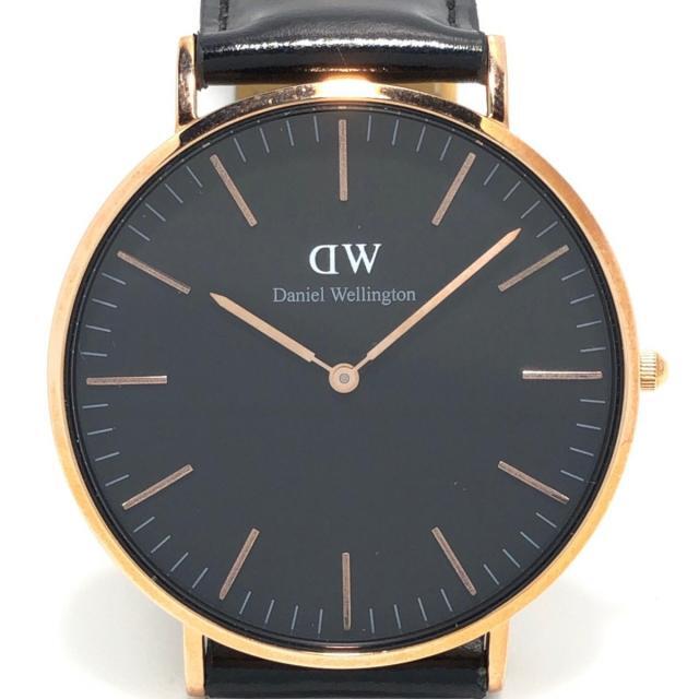 Daniel Wellington(ダニエルウェリントン)のダニエルウェリントン 腕時計 - メンズ 黒 メンズの時計(その他)の商品写真