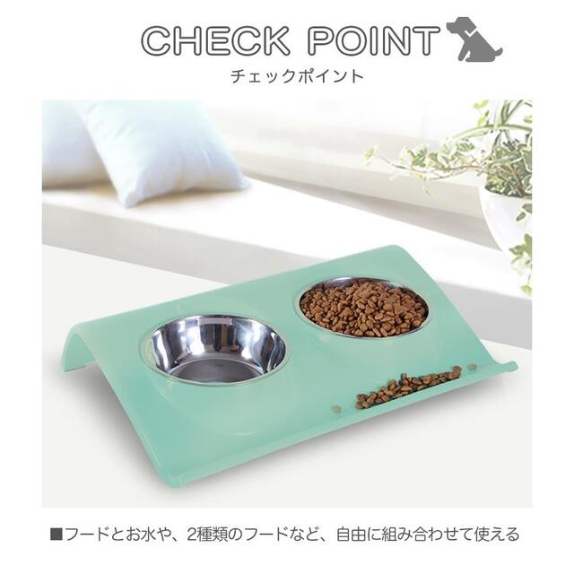 ✨人気商品✨フードボウル ペット ペットフード入れ フードスタンド ペット用品 その他のペット用品(犬)の商品写真