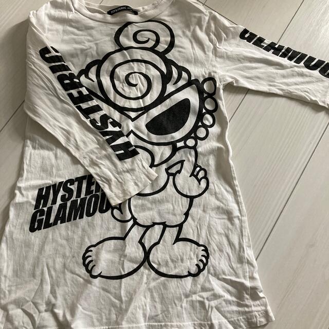 HYSTERIC MINI(ヒステリックミニ)のヒスミニ⭐︎ワンピース キッズ/ベビー/マタニティのキッズ服女の子用(90cm~)(Tシャツ/カットソー)の商品写真