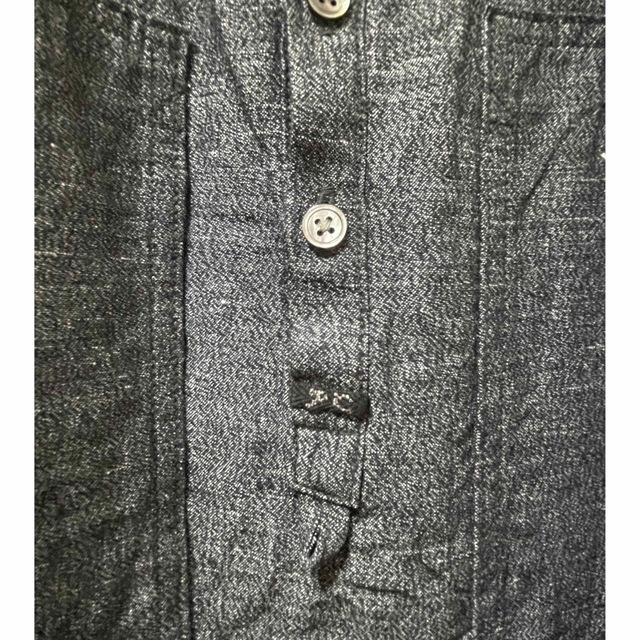 Porter Classic ブレッソンリネンロングスモックシャツ メンズのトップス(シャツ)の商品写真