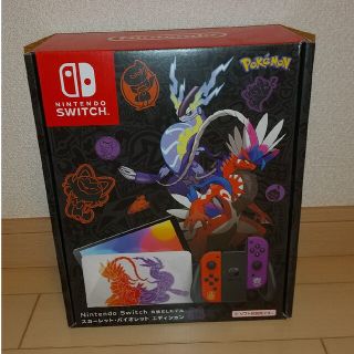 ニンテンドースイッチ(Nintendo Switch)の新品未開封　ニンテンドースイッチ有機EL ポケモンエディション(家庭用ゲーム機本体)