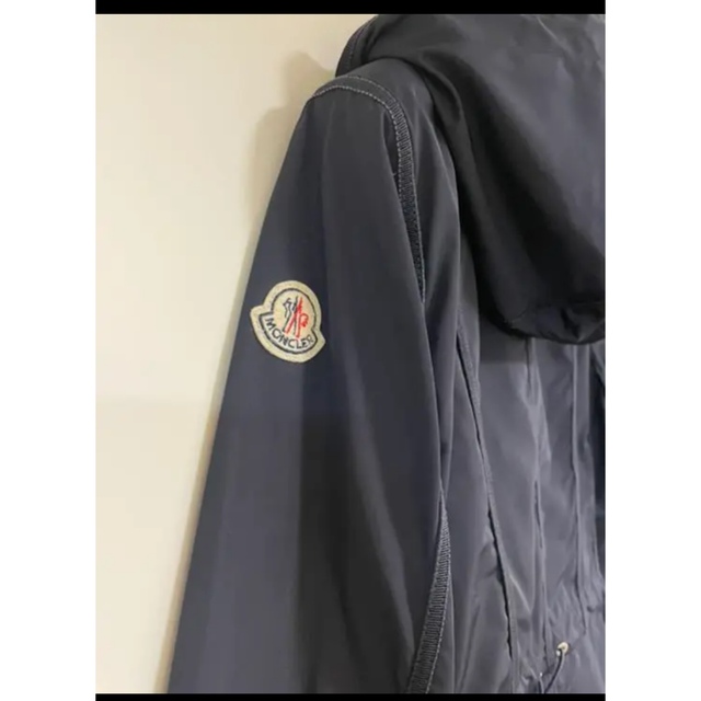 MONCLER(モンクレール)のモンクレール　ネイビー　コート　ARGELIA レディースのジャケット/アウター(スプリングコート)の商品写真