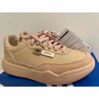 アディダス adidasハーコート シューズ   厚底スニーカー 22.5cm