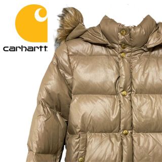 カーハート(carhartt)のcarhartt  ダウンジャケット　レディース　S(ダウンジャケット)