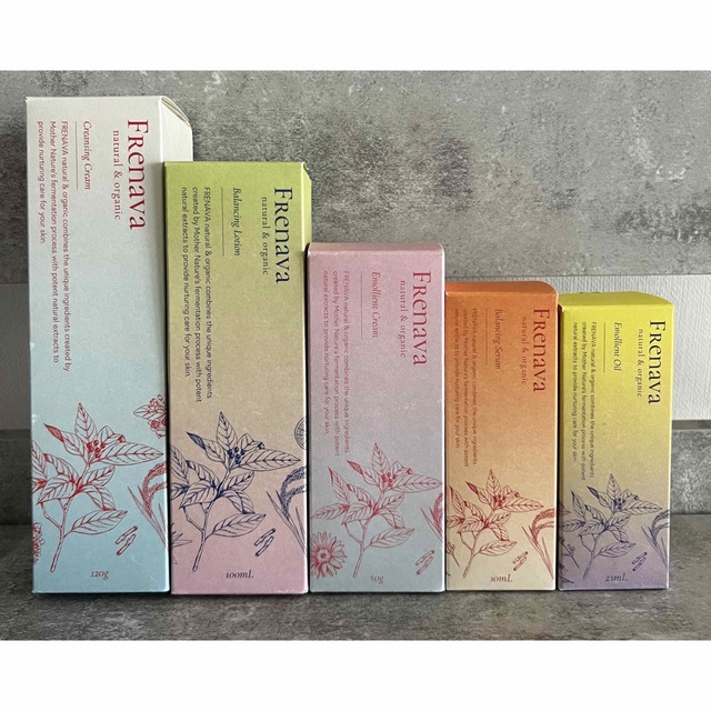 スキンケア/基礎化粧品新品未開封　FRENAVA natural&organic ラインセット