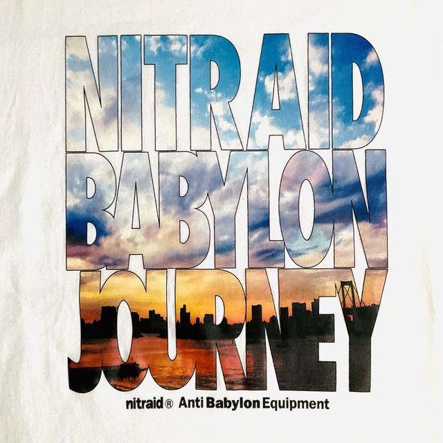 nitraid(ナイトレイド)のNITRAID Tシャツ nitraid babylon journey メンズのトップス(Tシャツ/カットソー(半袖/袖なし))の商品写真