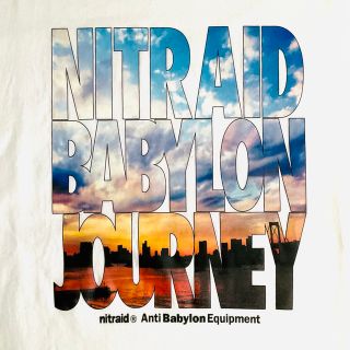 ナイトレイド(nitraid)のNITRAID Tシャツ nitraid babylon journey(Tシャツ/カットソー(半袖/袖なし))