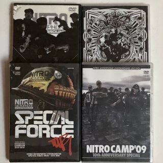 NMU / NITRO CAMP…などDVD4本セット