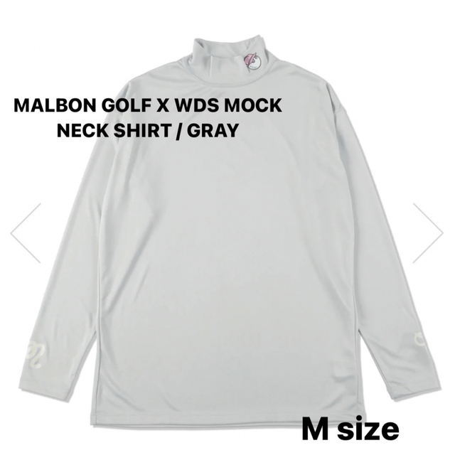 【新品/未使用】MALBON GOLF モックネックシャツ