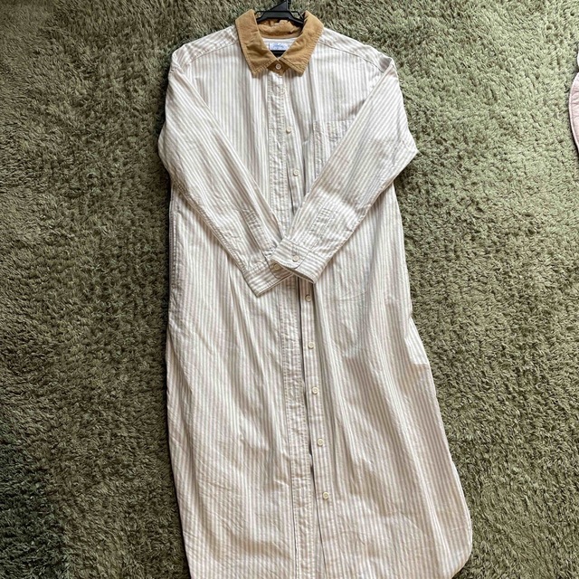 SLOBE IENA - 【美品】SLOBE IENA LE DENIM Prentissシャツワンピース