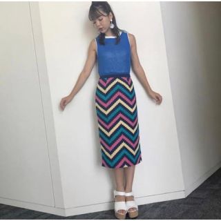 藤田ニコル ちゃん着用 リリーブラウン スカート