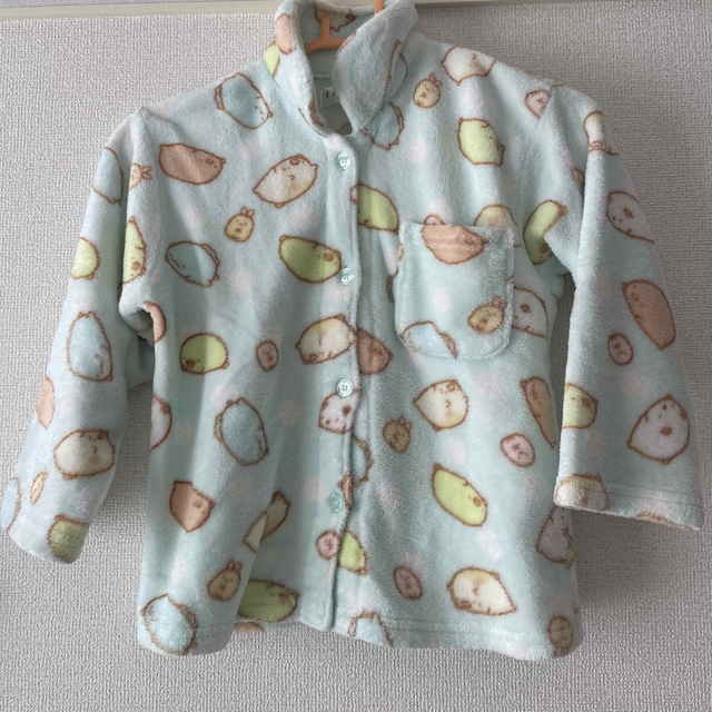 kids すみっコぐらしもこもこパジャマ キッズ/ベビー/マタニティのキッズ服女の子用(90cm~)(パジャマ)の商品写真