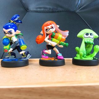 ニンテンドウ(任天堂)の【吉村様専用】スプラトゥーン amiibo 初代 3体 セット(ゲームキャラクター)