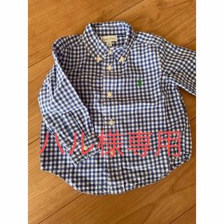 ラルフローレン(Ralph Lauren)のRALPH LAUREN  ラルフローレン　キッズ長袖シャツ　カーディガン(シャツ/カットソー)