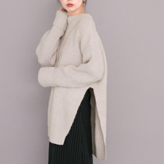 KBF - KBF【2016AW】サイドスリットBIGニット