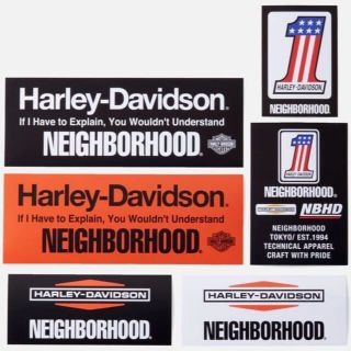 ネイバーフッド(NEIGHBORHOOD)のNEIGHBORHOOD x Harley-Davidson ステッカーセット(ステッカー)