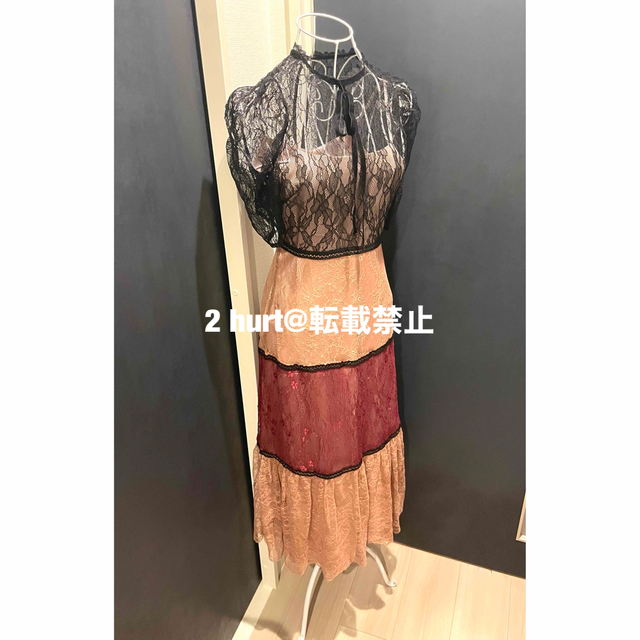 【即日発送可】herlipto Multicolored Lace Dress