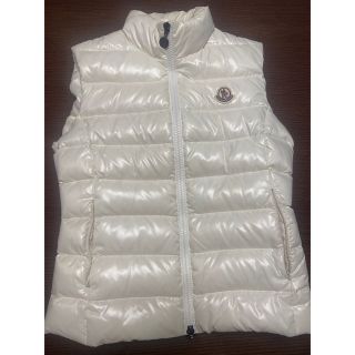 モンクレール(MONCLER)のモンクレール　ダウンベスト白(ダウンベスト)