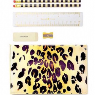 ケイトスペードニューヨーク(kate spade new york)の新品 Kate Spade leopard pencil pouch (ポーチ)
