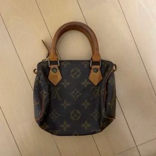 ルイヴィトン(LOUIS VUITTON)のルイヴィトン　ミニスピーディー　紐なし(ハンドバッグ)