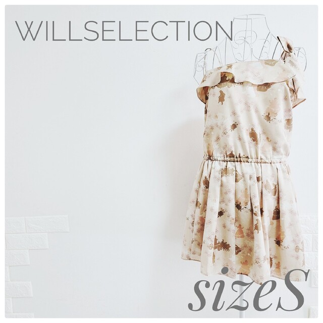 ウィルセレクション新品未使用 WILLSELECTION ウィルセレクション シンデレラ ワンピ