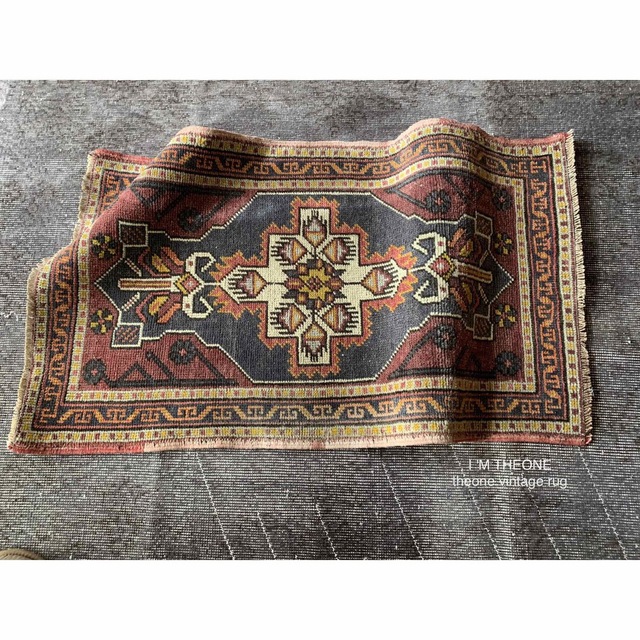 58〜61×105 Turkish Vintage Rug