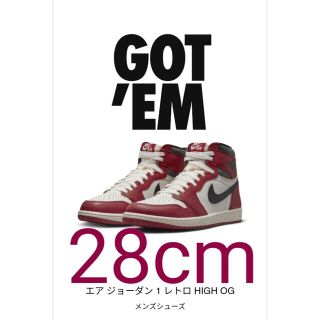 ナイキ(NIKE)のNIKE AIR JORDAN1 RETRO HIGH OG"Chicago"(スニーカー)