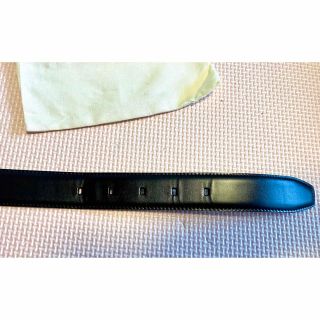BVLGARI - BVLGARl ブルガリ 牛革 リバーシブルベルト ブラック/ダーク