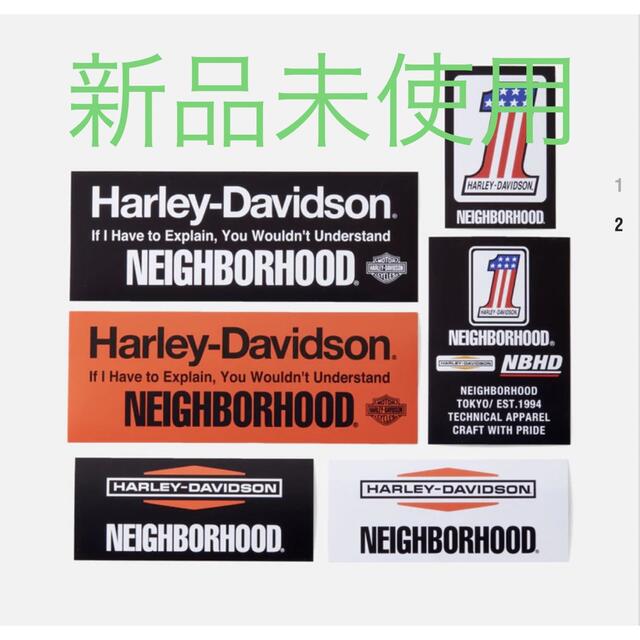 NEIGHBORHOOD Harley Davidson STICKER SET