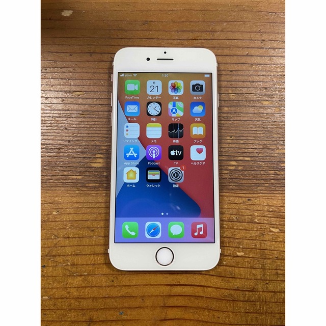 iPhone 6s Rose Gold 64 GB SIMフリー