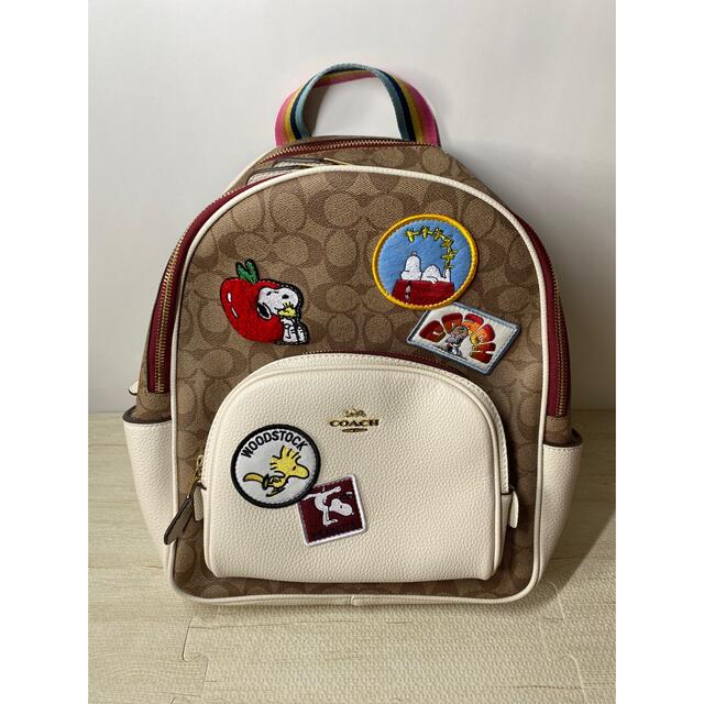 相場 大特価❗️コーチCOACH×スヌーピーリュック バックパック