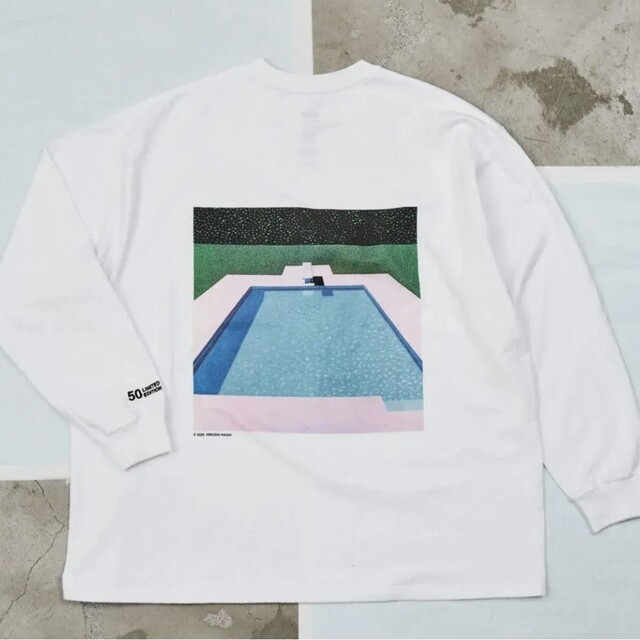 Graphpaper(グラフペーパー)のGraphpaper　グラフペーパー　永井博　ロンT メンズのトップス(Tシャツ/カットソー(七分/長袖))の商品写真