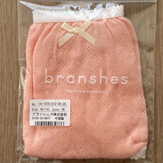 Branshes(ブランシェス)の【送料込み】branshesショーツ2点セット キッズ/ベビー/マタニティのキッズ服女の子用(90cm~)(下着)の商品写真