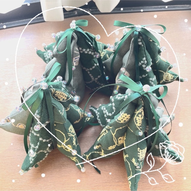 ミナペルホネン♡クリスマスツリー♡タンバリン他♡ハンドメイド