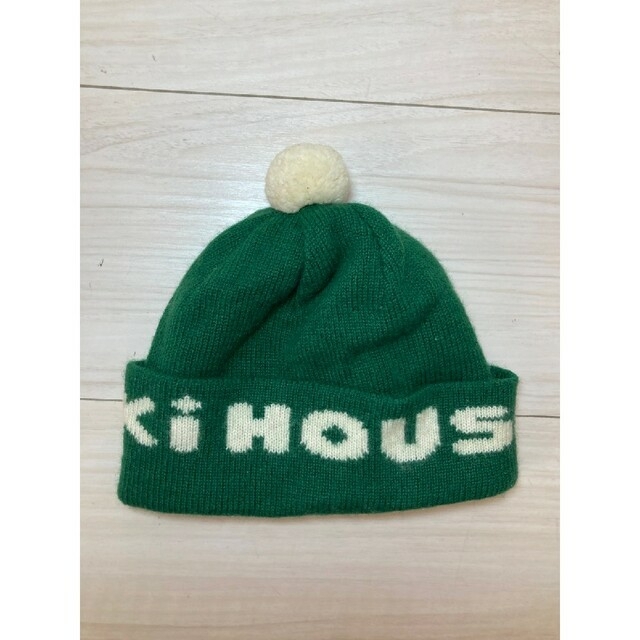 mikihouse(ミキハウス)の子供 キッズ ベビー ニット帽 MIKIHOUSE ミキハウス キッズ/ベビー/マタニティのキッズ/ベビー/マタニティ その他(その他)の商品写真