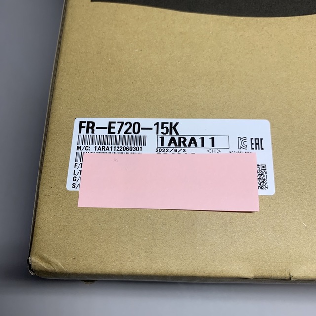 国内正規 新品未開封 三菱電機 FR-E720-7.5K 1台 インバータ