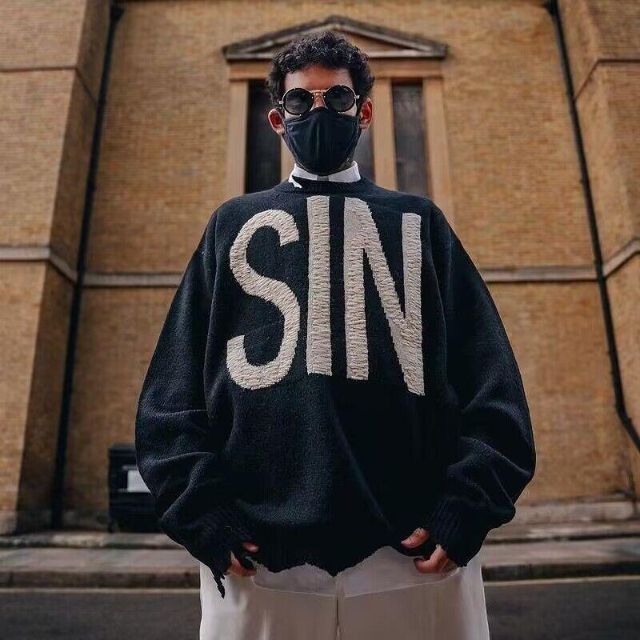 柔らかな質感の SAINT Mxxxxxx セントマイケルニットL MICHAEL SAINT