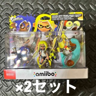 ニンテンドウ(任天堂)のSplatoon3 スプラトゥーン3 amiibo トリプルセット×2(ゲームキャラクター)