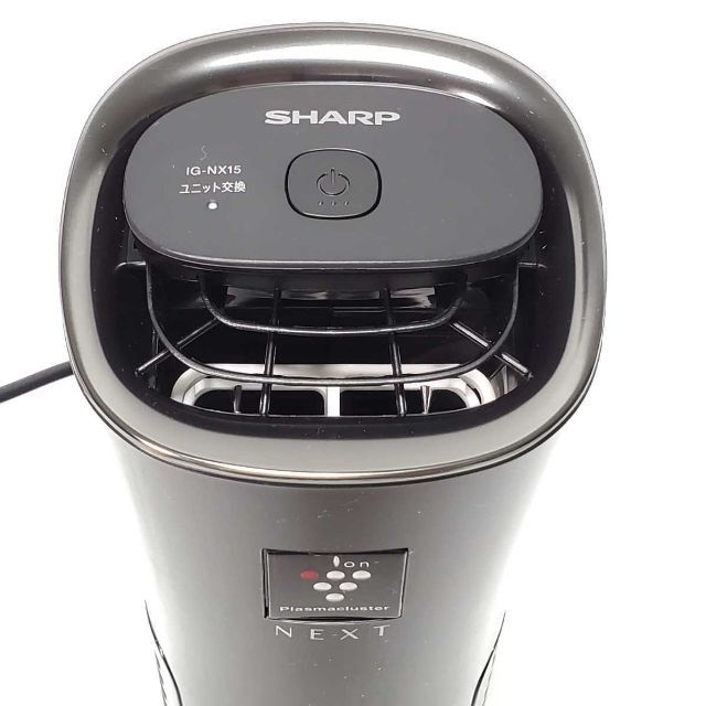 SHARP(シャープ)のSHARP シャープ プラズマクラスター イオン発生機 IG-NX15 ブラック スマホ/家電/カメラの生活家電(空気清浄器)の商品写真