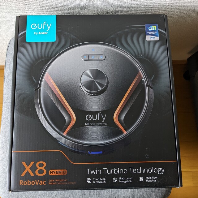新品・未使用】Anker Eufy RoboVac X8 Hybrid 【コンビニ受取対応商品