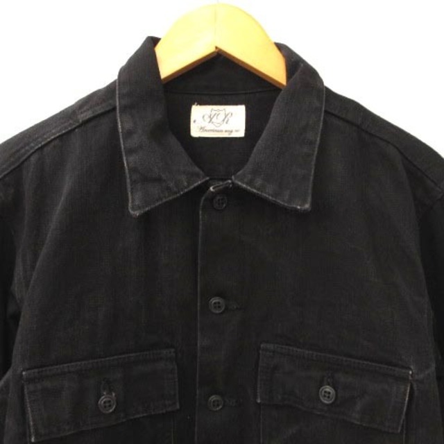 AMERICAN RAG CIE(アメリカンラグシー)のアメリカンラグシー デニムシャツ 長袖 ブラック系 ダークグレー 3 L位 メンズのトップス(シャツ)の商品写真