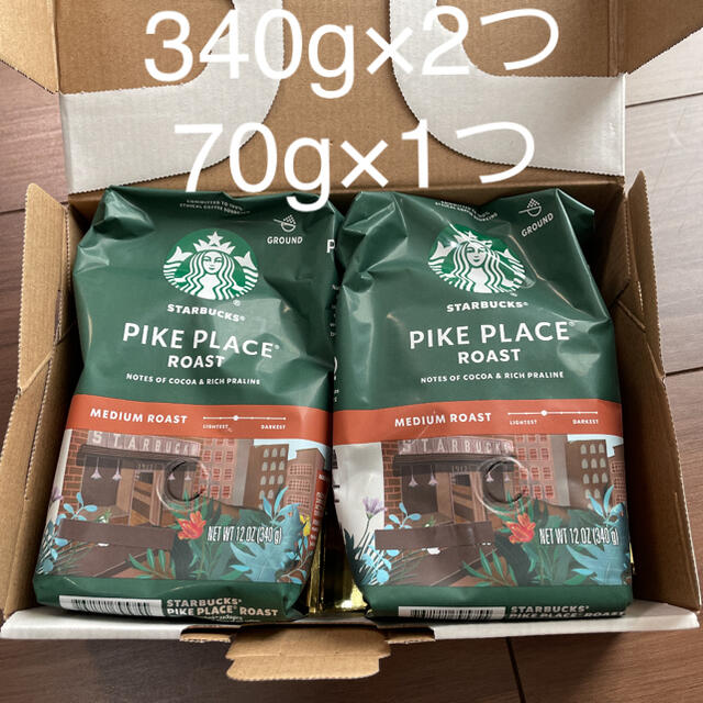 Starbucks(スターバックス)のスターバックス　パイクプレイスロースト 食品/飲料/酒の飲料(コーヒー)の商品写真