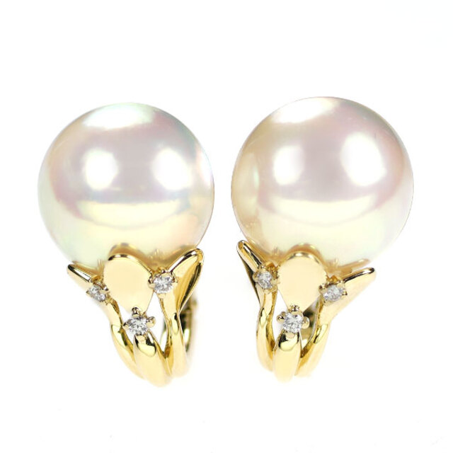 期間限定60%OFF! タサキ TASAKI イヤリング K18 YG イエローゴールド