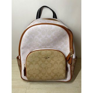 コーチ(COACH)の新品✨COACH コーチ リュックサック チョーク グレイシャ(リュック/バックパック)