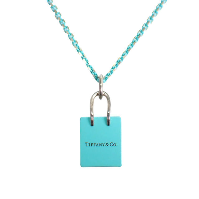 Tiffany & Co. - ティファニー 925 エナメル ショッピングバッグ
