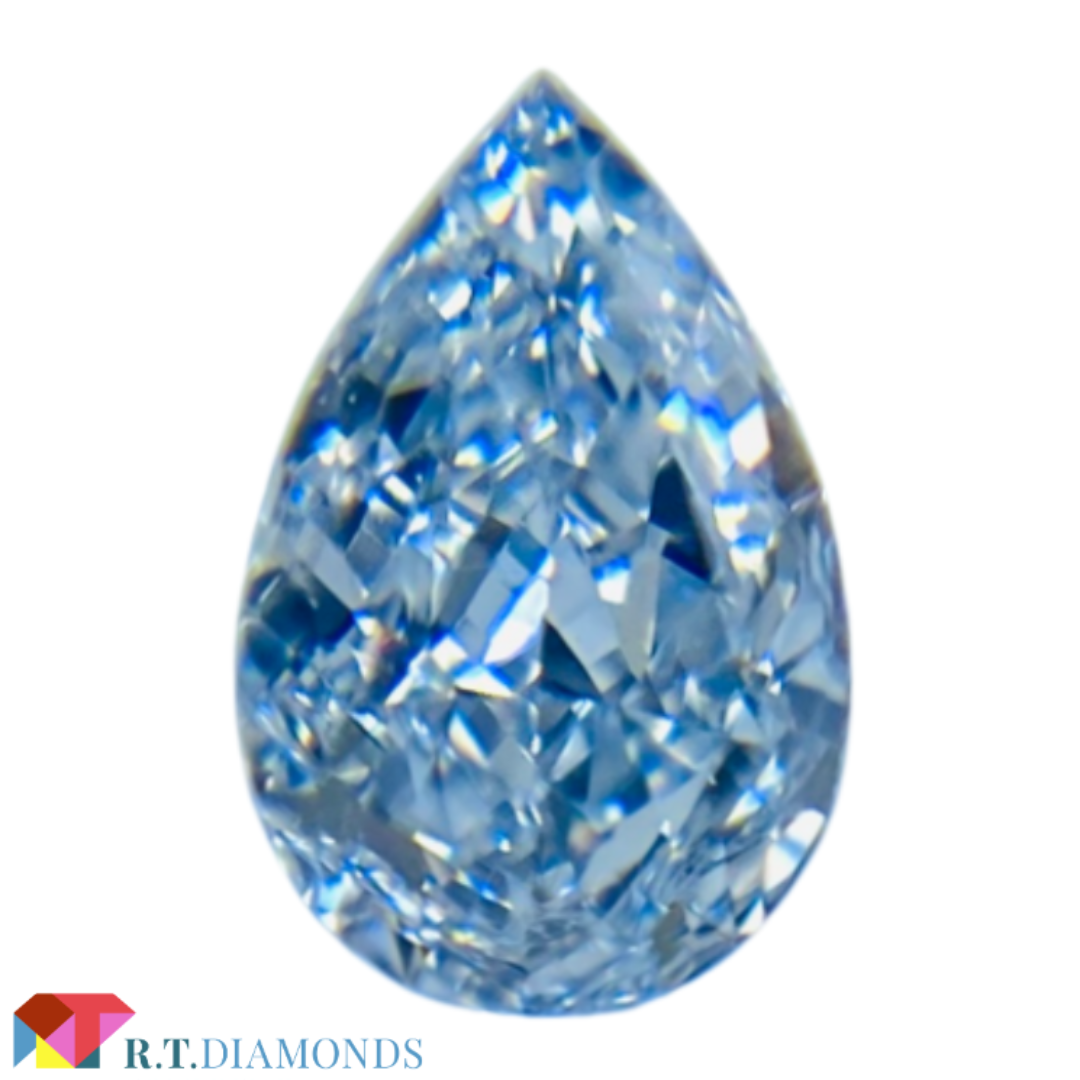 FANCY BLUE 0.21ct PS/RT1648/GIA
