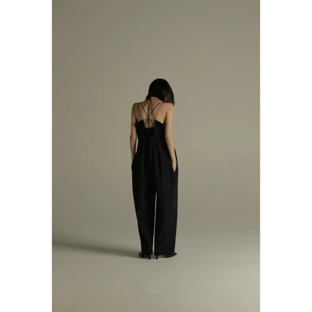 louren back open cocoon jumpsuit-